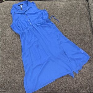 Kenzie Blue Sleeveless Dress